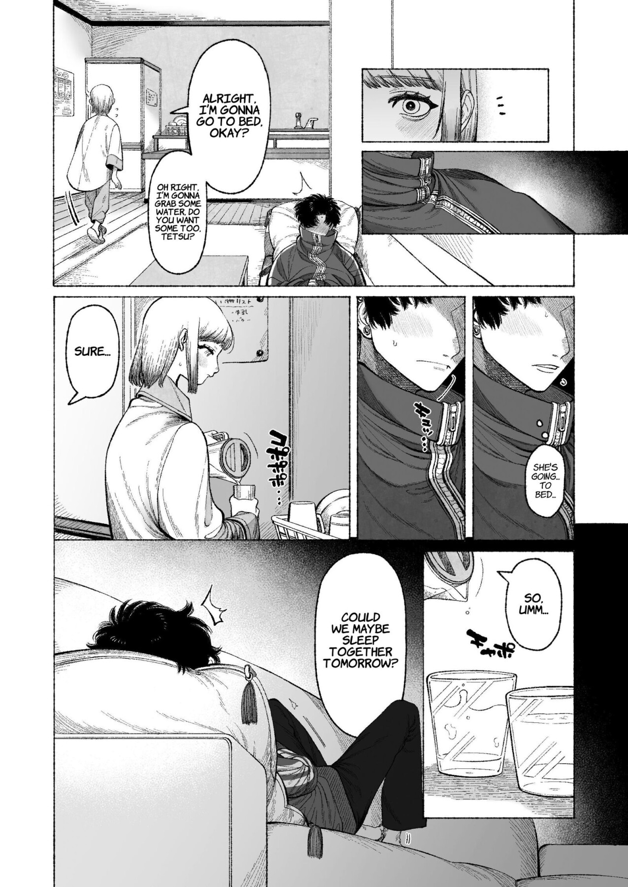 Hentai Manga Comic-My Sadistic Boyfriend Tetsu-kun Wants Me To Tease His Nipples!-Read-19